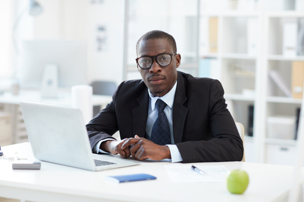 African Businessman At Office - ADF PRO