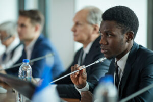 Businessman Speaking The Speech - ADF PRO