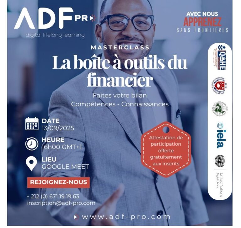 Masterclass : La boîte à outils du financier
