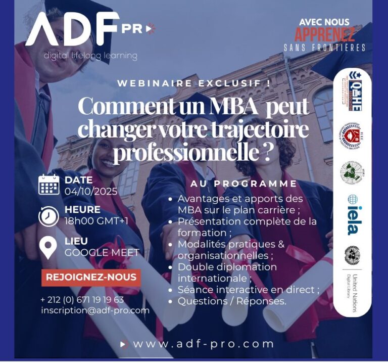 Comment un MBA peut changer votre trajectoire professionnelle ?